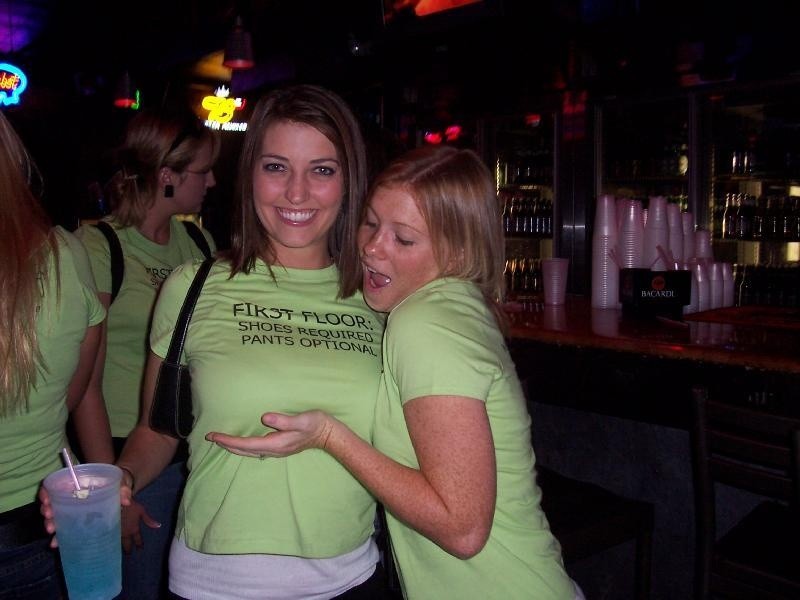 Pics of hotties flashing their tits and butts at parties #76397898