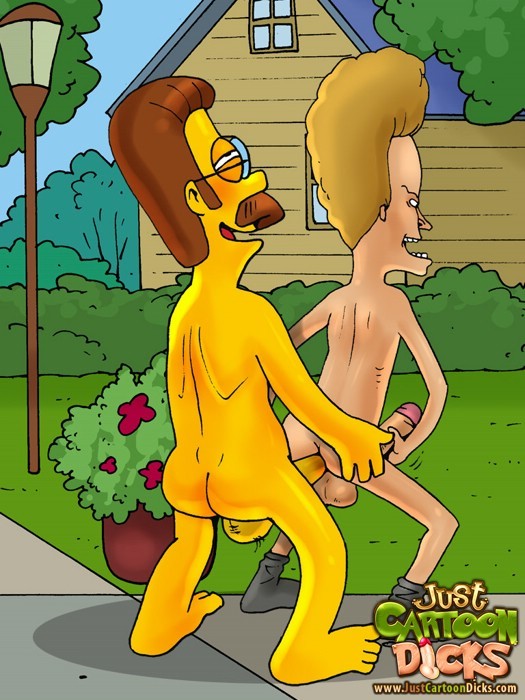 Beavis et butthead avec simpsons porno dans des dessins animés gay
 #69678926