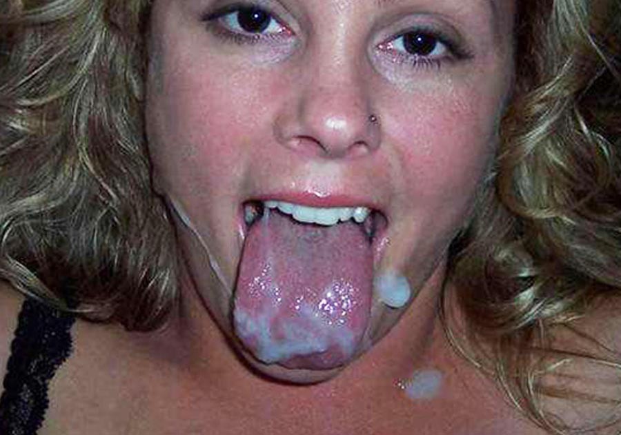 Real amateur girlfriends taking messy facials #75903242