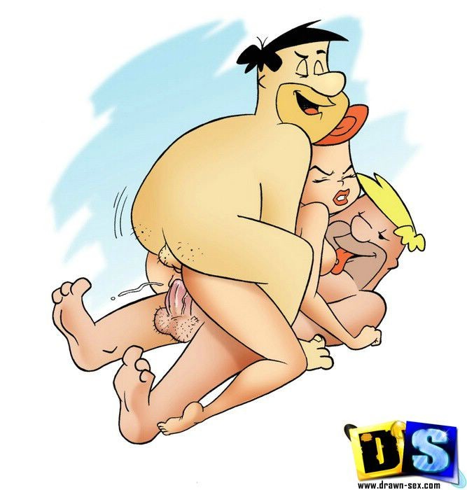 The Flintstones in dirty hardcore action with neighbours #69684714