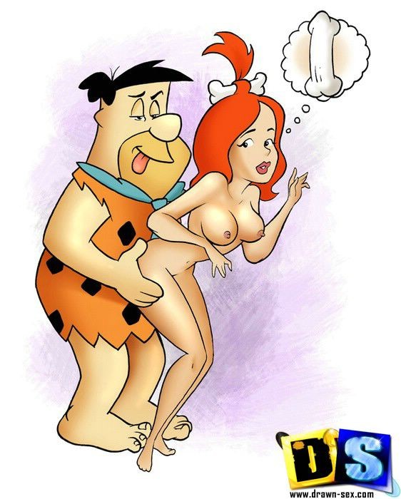The Flintstones in dirty hardcore action with neighbours #69684787
