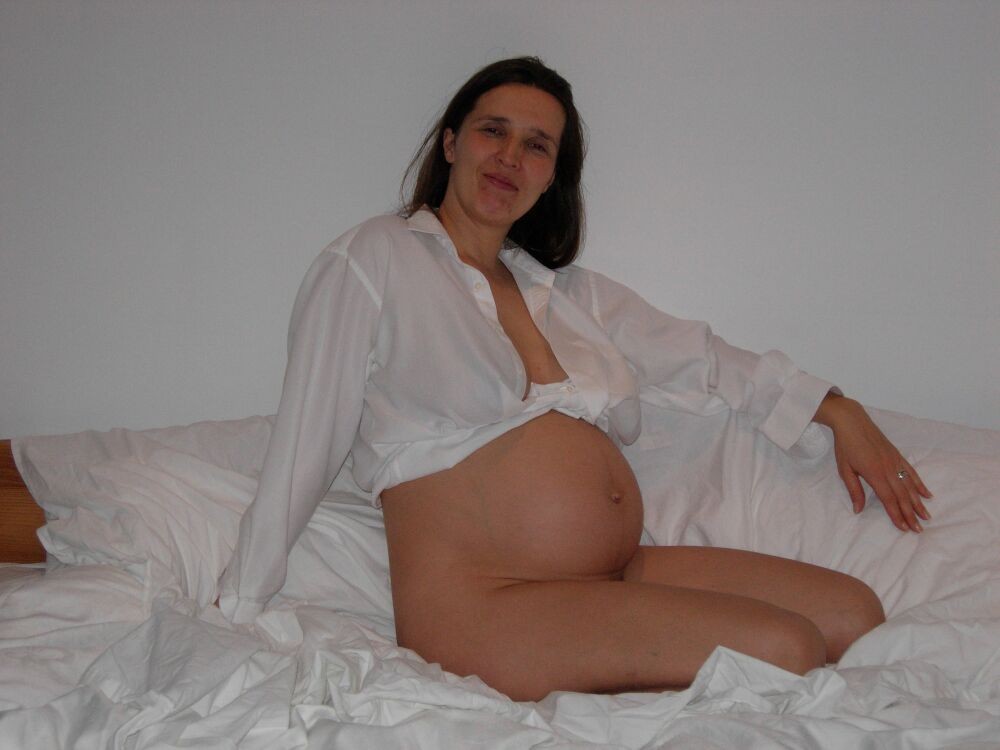Pregnant Girlfriends posing and fucking #67789100