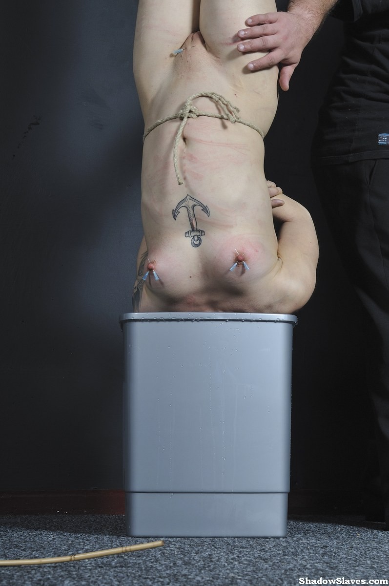 Japanese suspension bondage and needle torture of Mei Mara in screaming nipple p #69852455
