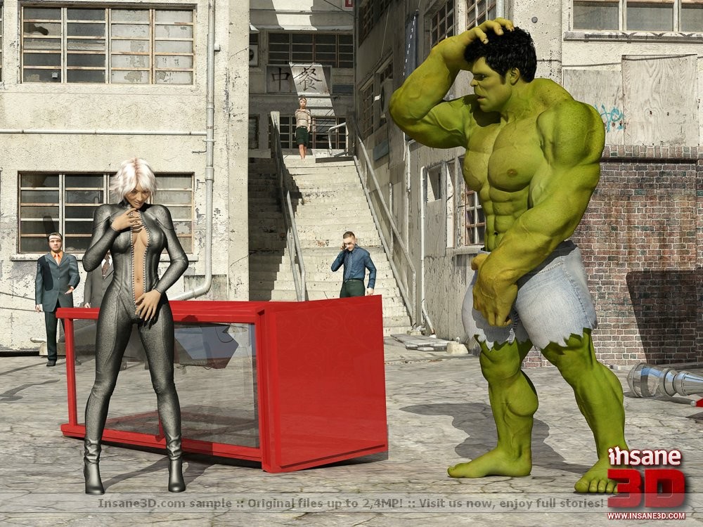 3d sex pictures with monster Hulk #67050575