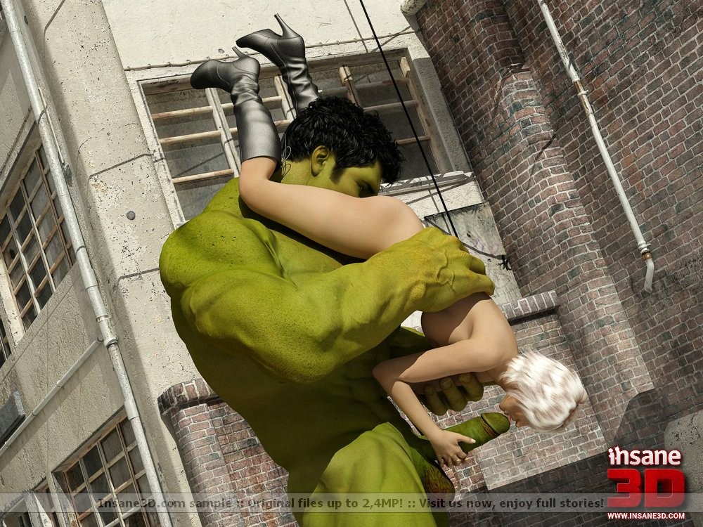 Images de sexe en 3D avec le monstre Hulk
 #67050614