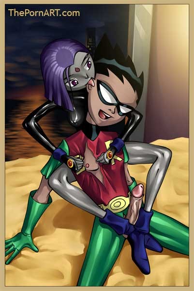 Teen Titans hardcore ficken in verrückten Posen
 #69521322