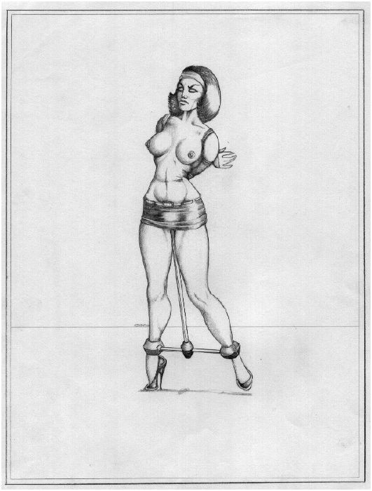 Erotico contorsione bondage arte disegni
 #69710613