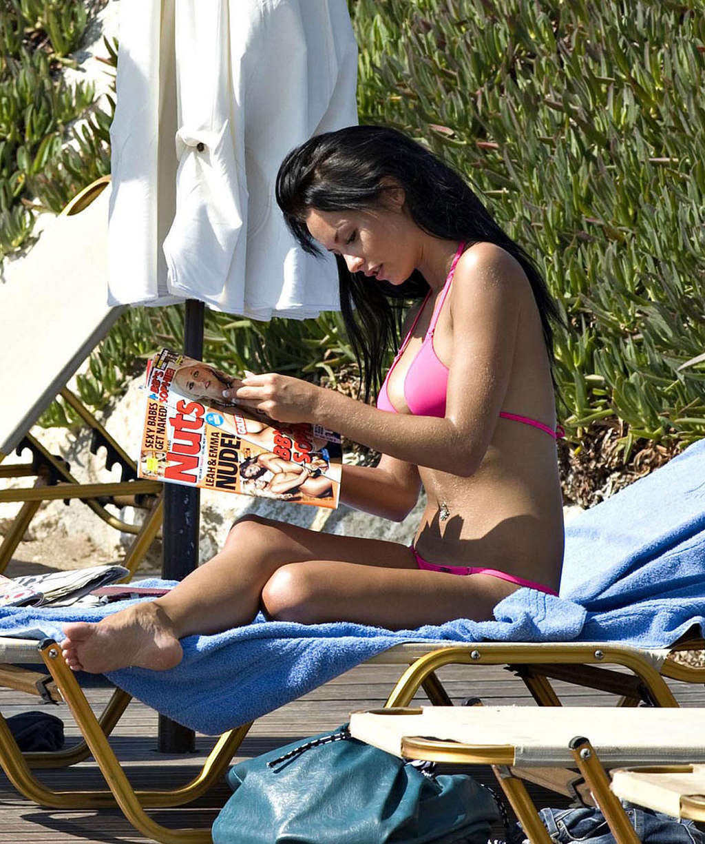 Jessica Jane Clement enjoying on beach while her boyfriend catching her for tits #75376348