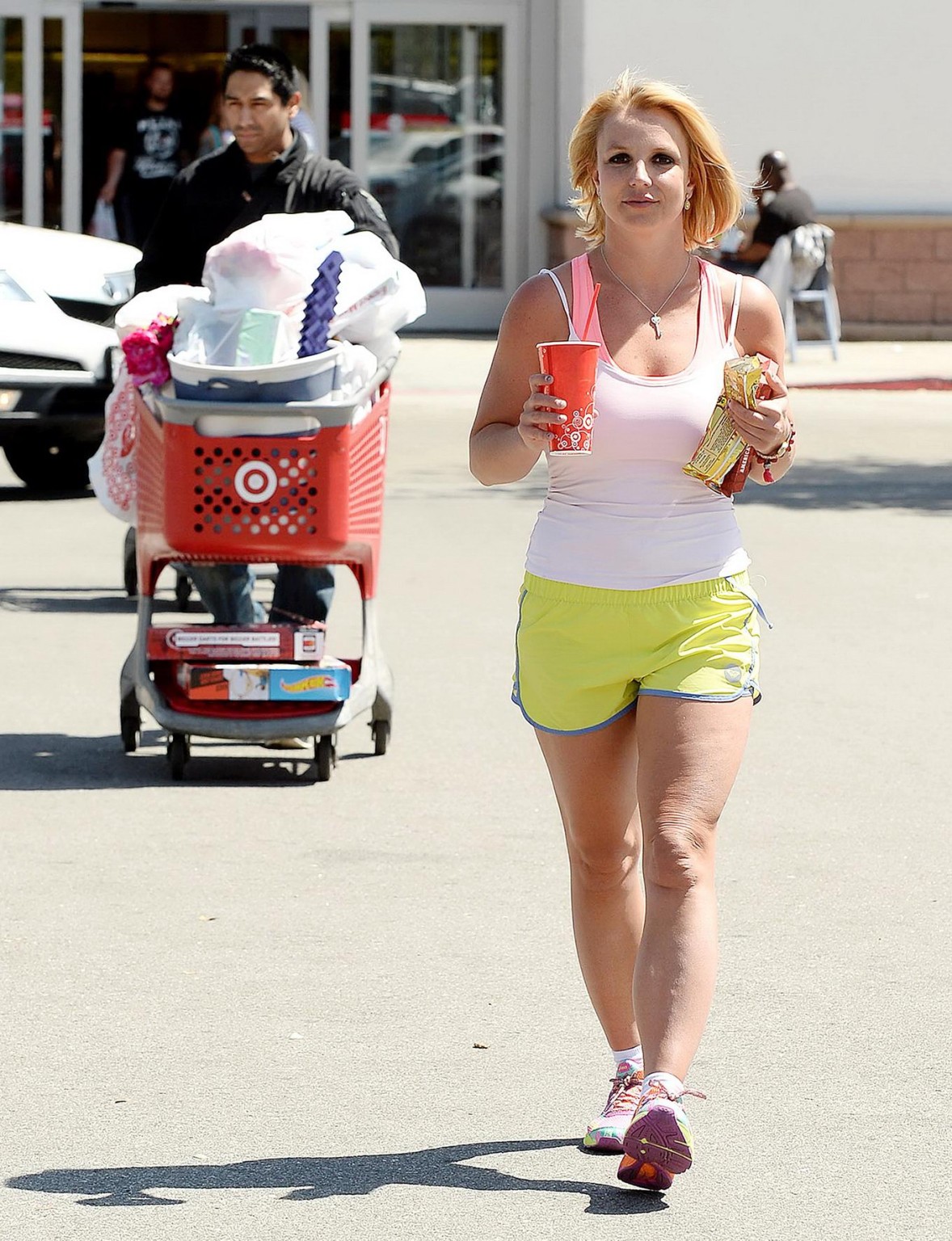 Britney Spears wearing tight sports outfit out in Los Angeles #75167959