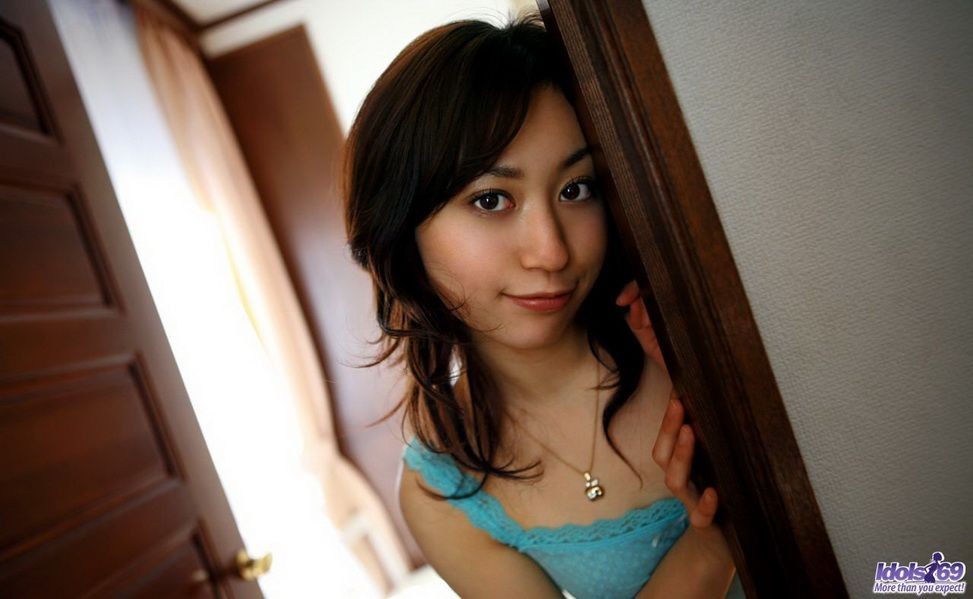 Asian idol Momo Yoshizawa strips panties shows ass #69819958