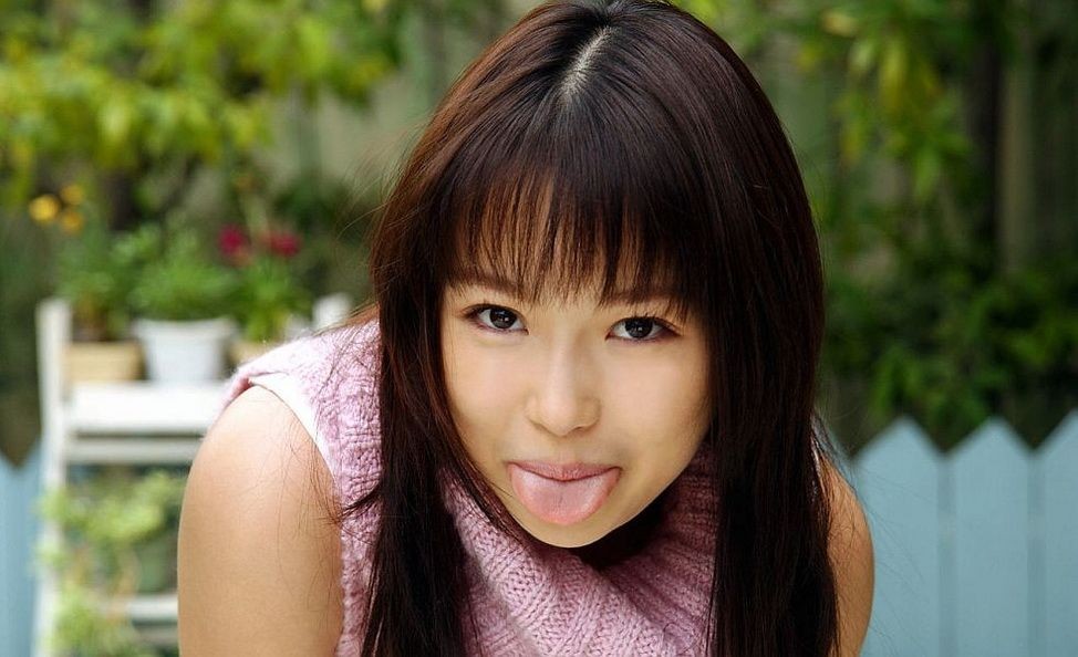 Japanese Aya Shiraishi shows hot pussy and titties #69820801