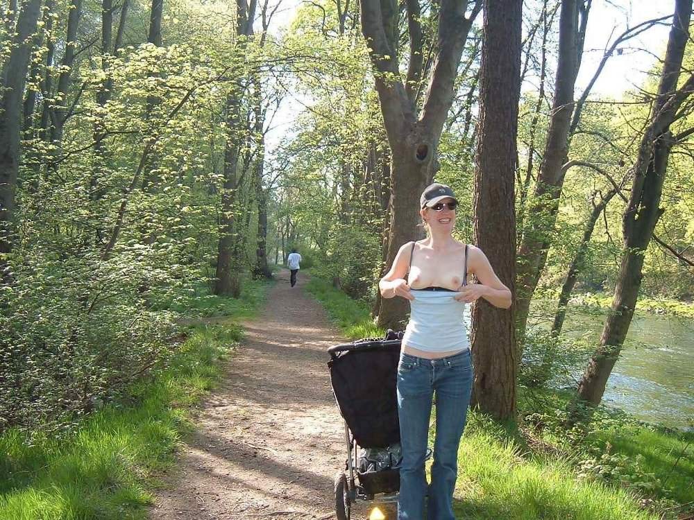 Adventurous amateurs doing public flashing #78885012