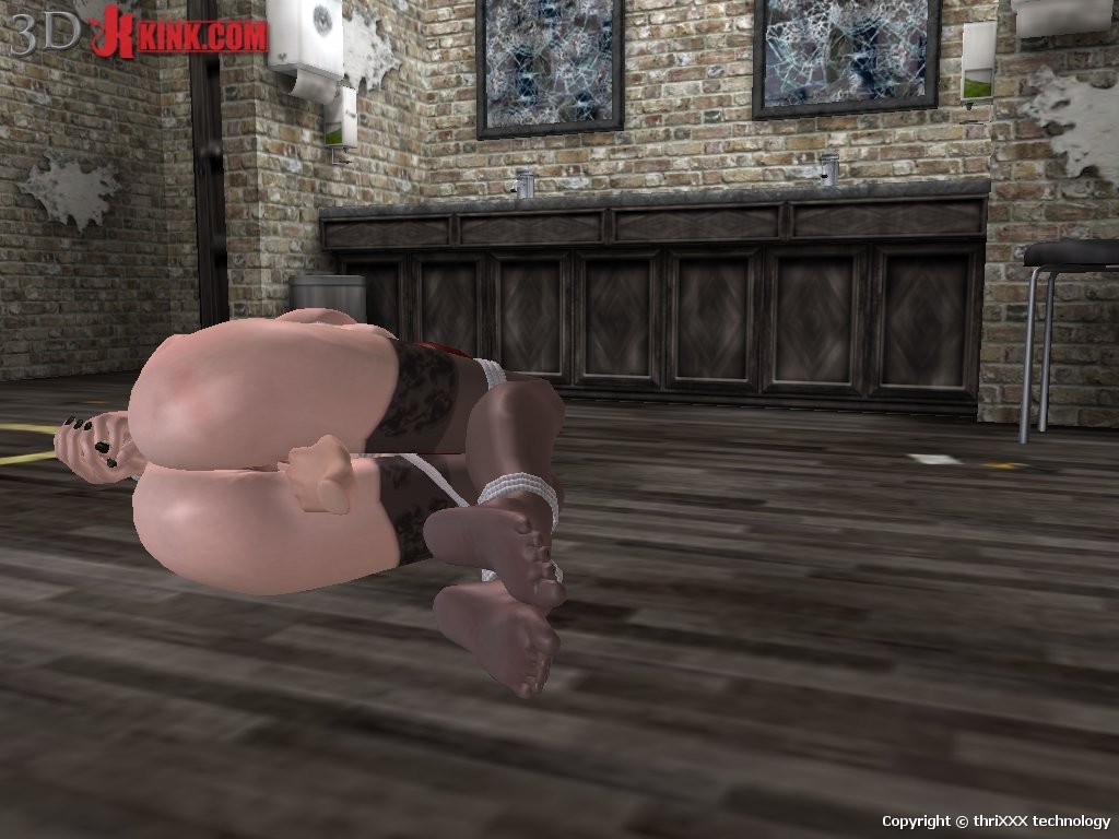 Hot BDSM sex action created in virtual fetish 3d sex game! #69584777