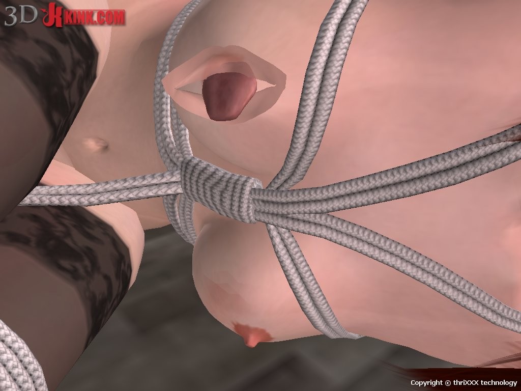 Hot BDSM sex action created in virtual fetish 3d sex game! #69584867