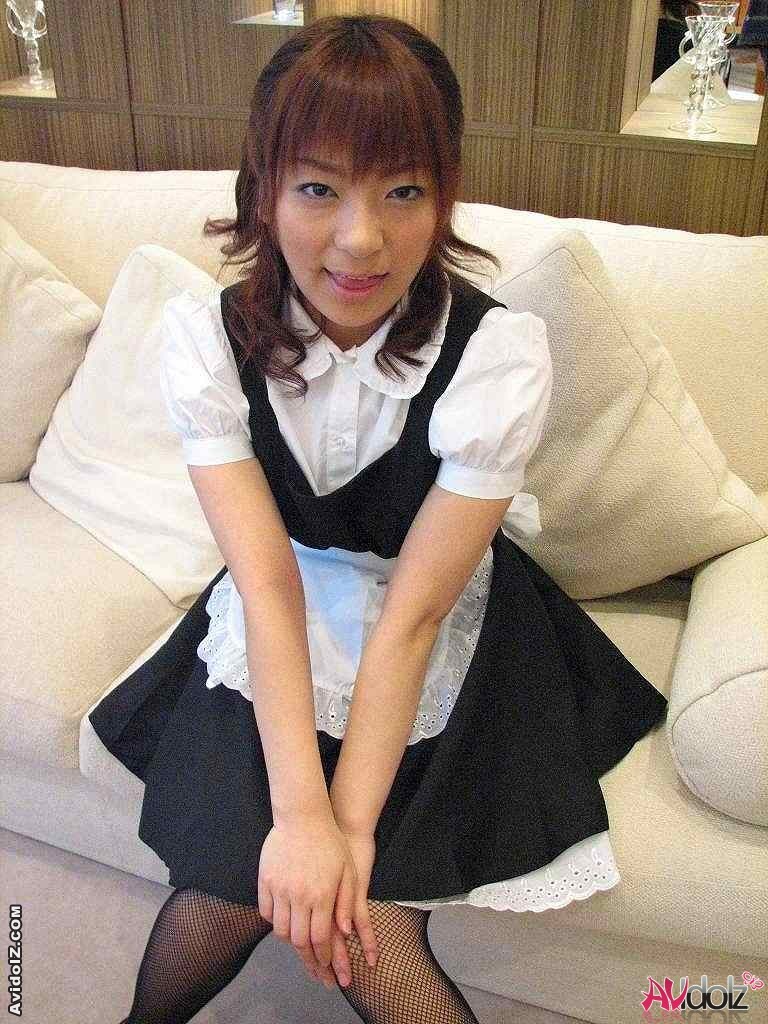 Akane Mochida in maid fucks n sucks her boss #69901048