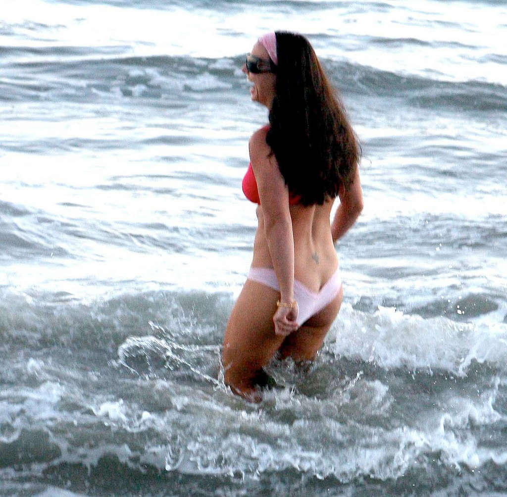 Britney Spears enjoying on beach in underwear and showing her sexy body #75375862