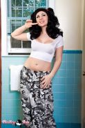 Big Titted Tgirl Bailey Jay Stripping And Posing