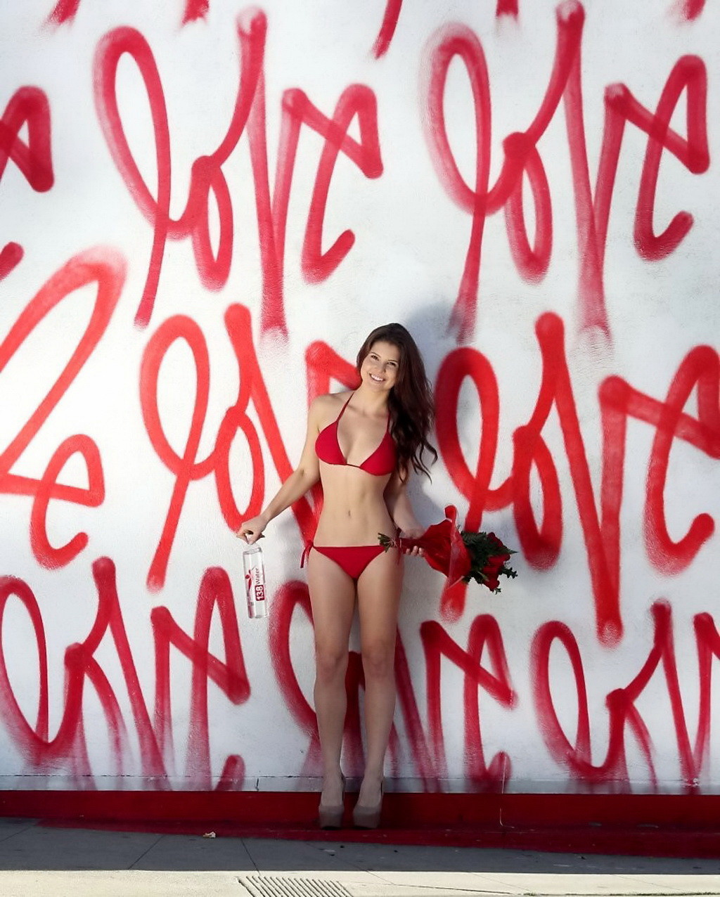Amanda Cerny at the 138 Water Valentines bikini photoshoot in LA #75204737