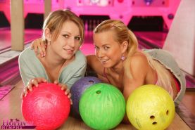 Blonde Teen Lesbians Playing With Their Thick And Juicy Puss