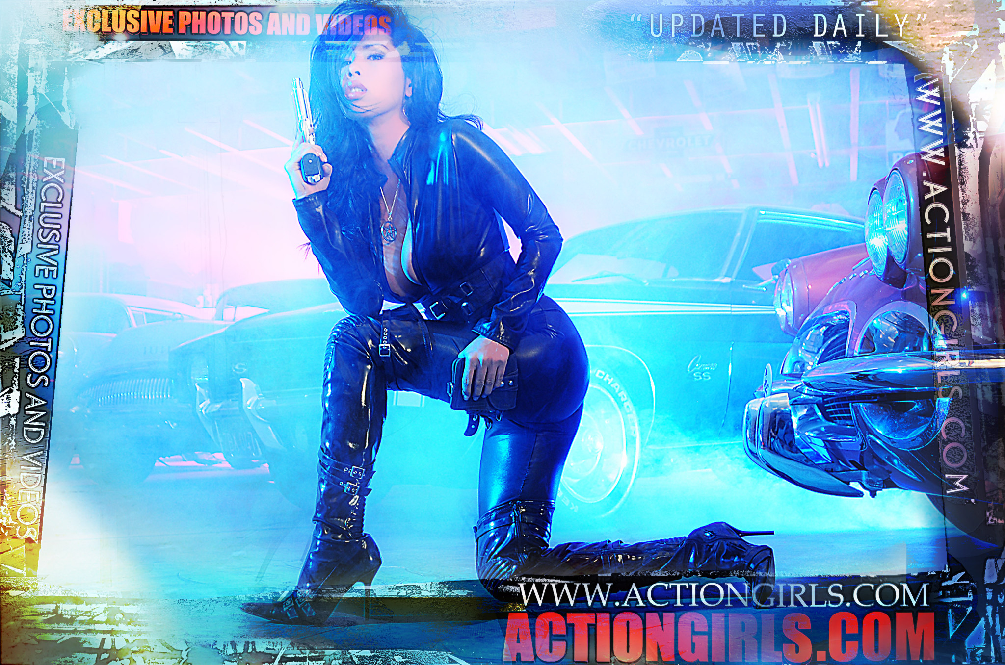 Esclusivo actiongirls web poster deluxe ser 5 foto actiongirl
 #70962468