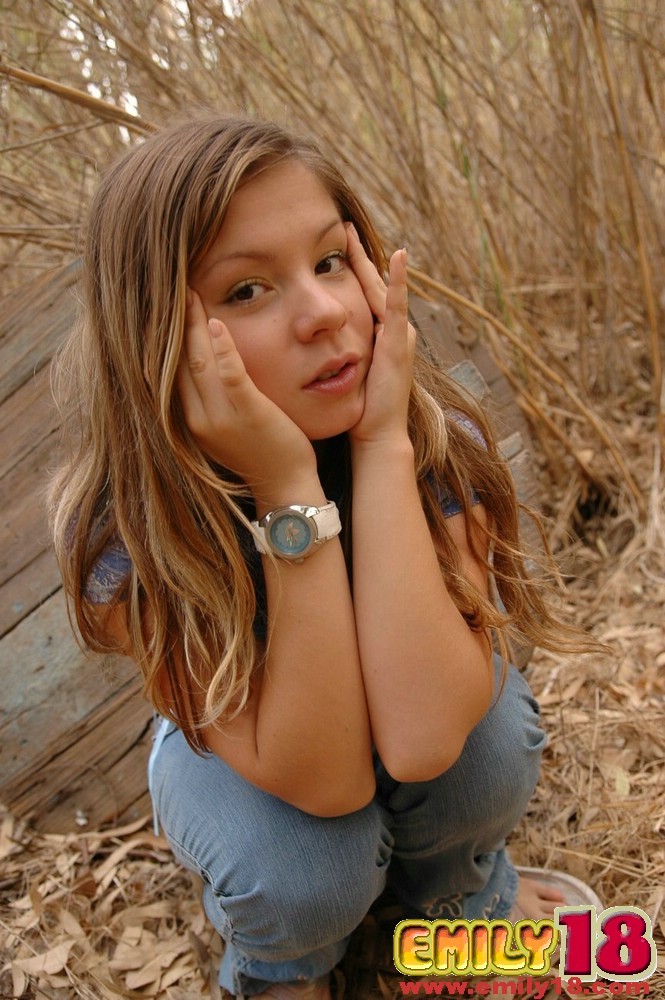 Teen girl emily 18 alone in the woods #67571536