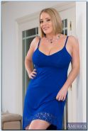 Maggie Green Busty Housewife Gets Nailed In Blue Dress
