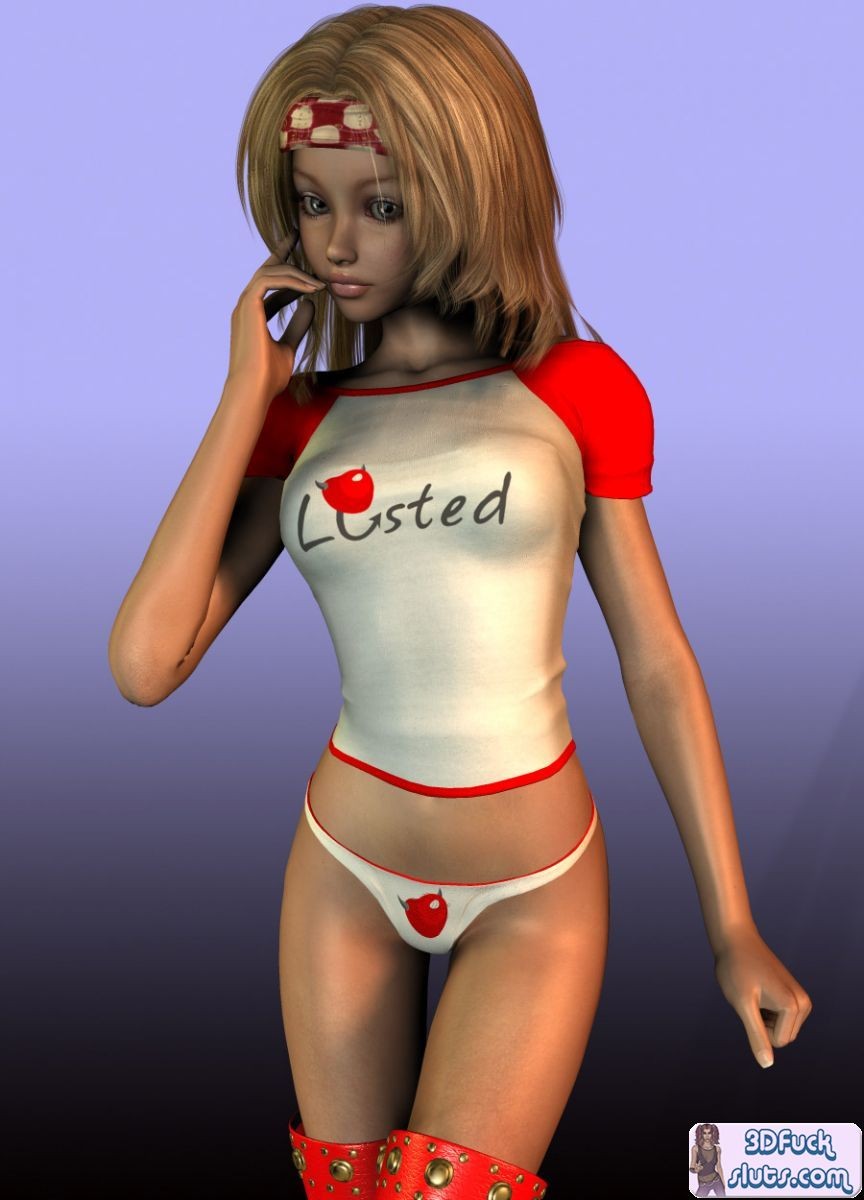 3D toon in panties and boots #69333830