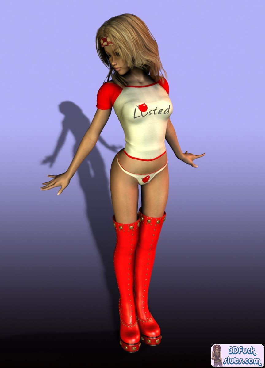 3D toon in panties and boots #69333836