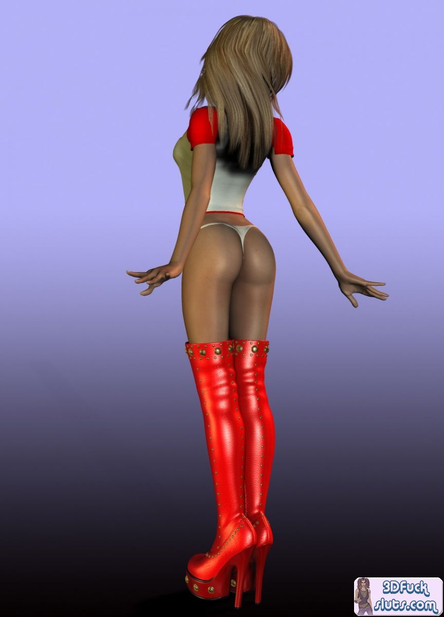 3D toon in panties and boots #69333839