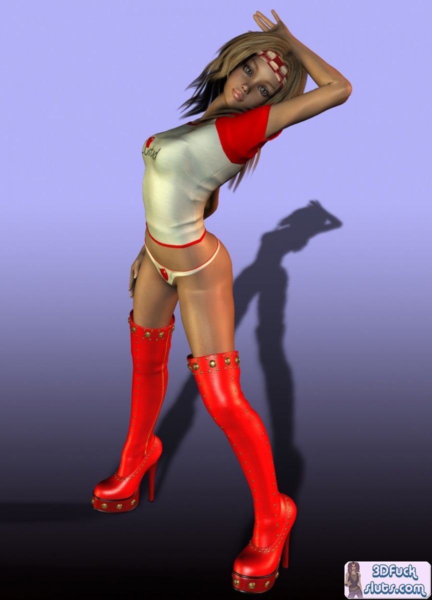 3D toon in panties and boots #69333845