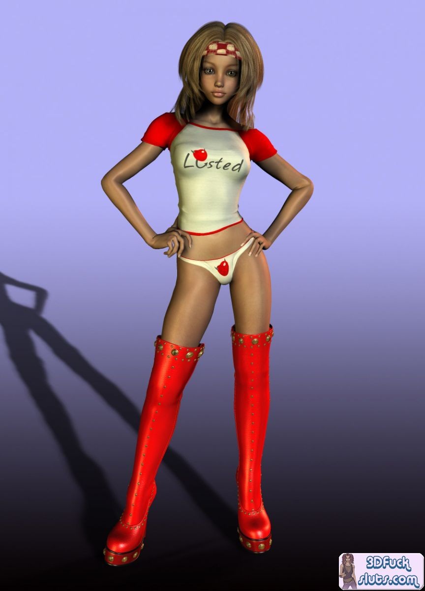 3D toon in panties and boots #69333850