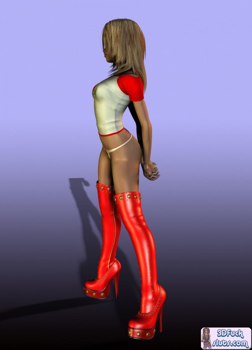3D toon in panties and boots #69333856