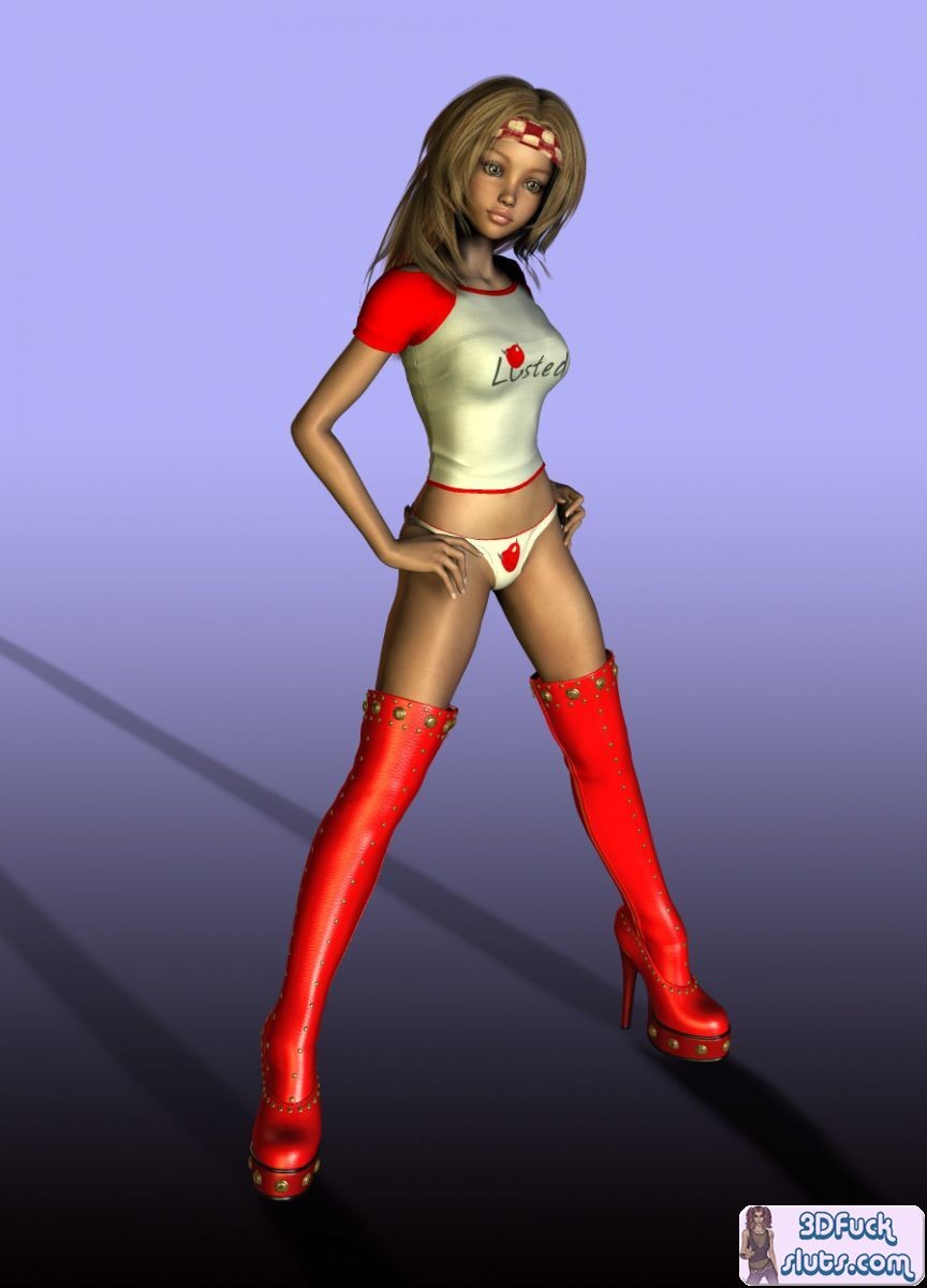 3D toon in panties and boots #69333879