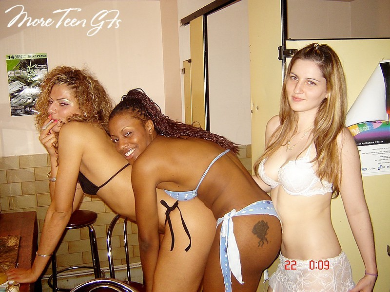 Hot girlfriend show their nude flexible bodies #68135731