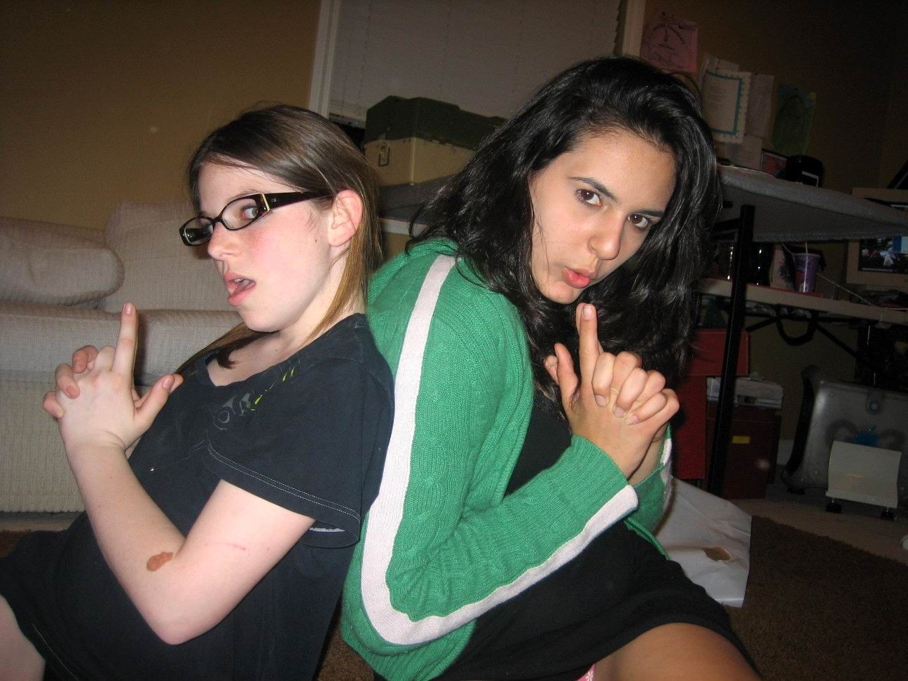 Alicia doing some harmless lesbian fun with Trish #68099674