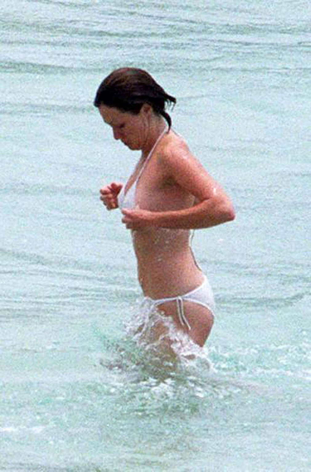 Shannen Doherty showing her sexy body and nice tits on beach #75359062