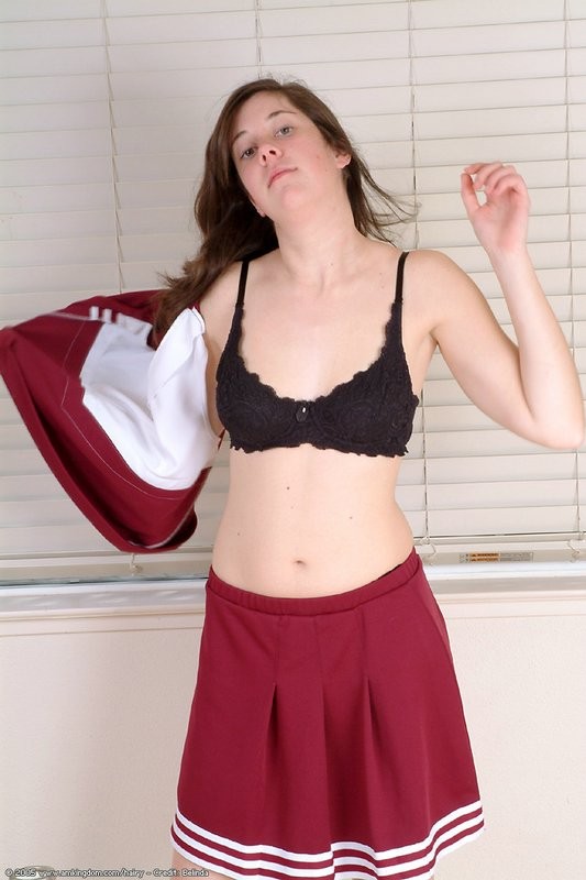 Big pussy girl strips off her cheerleader uniform #75464713