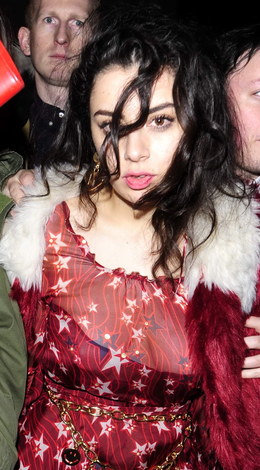 Charli XCX busty and braless leaving The Warner Music BRIT Party in London #75171404
