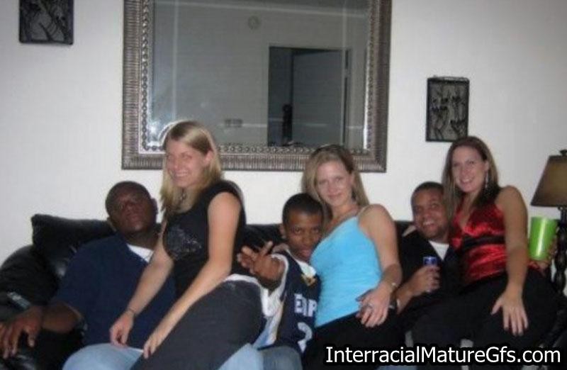 Interracial Mature Girlfriends taking black cock #67176033