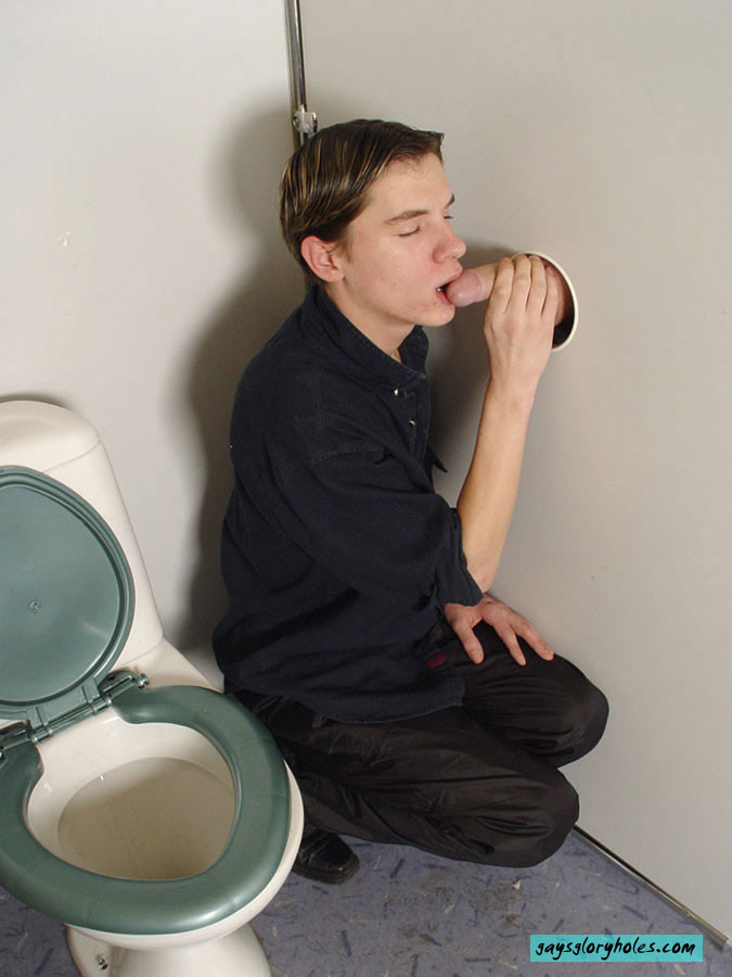 Hot gay sucking and fucking in toilet #76964628
