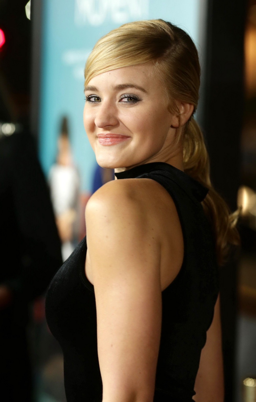 Amanda Michalka showing huge cleavage at 'That Awkward Moment' premiere in Los A #75206065