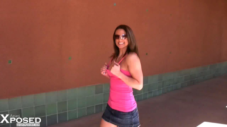 Misty Anderson thinks that some public flashing is a great idea so she heads to  #70455889