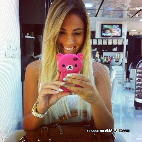 Compilation of non-nude chicks selfshooting for their BFs #76131017