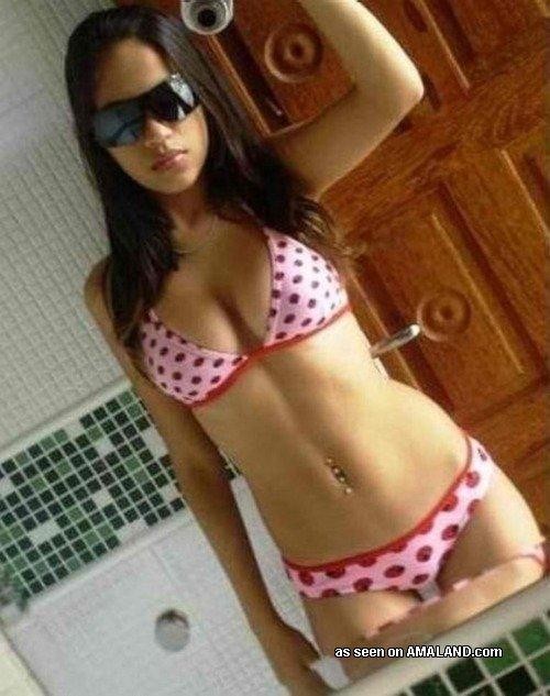 Compilation of non-nude chicks selfshooting for their BFs #76131049