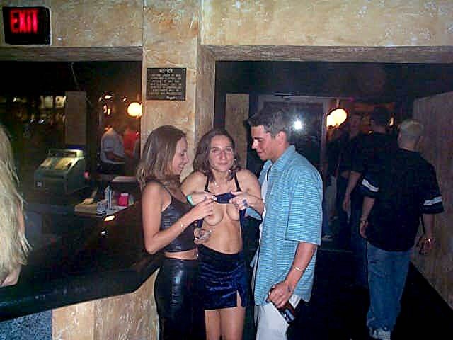 Beautiful wild party sluts drunk and getting trashed in the club #76396924