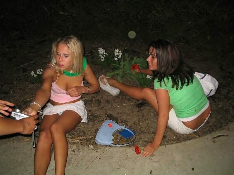Drunk College Girls Flashing Tits For Horny Frat Guys #76400841