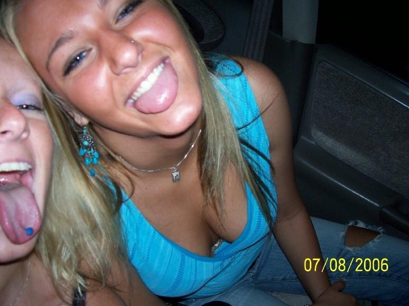 Drunk College Girls Flashing Tits For Horny Frat Guys #76400865