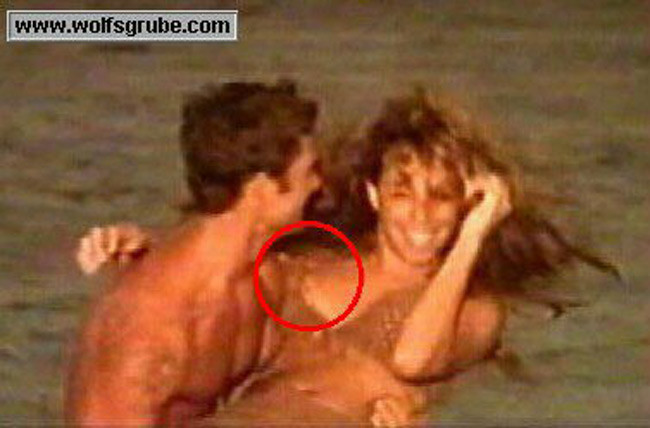 Mariah Carey opps shots of her nasty big boobs #75428825