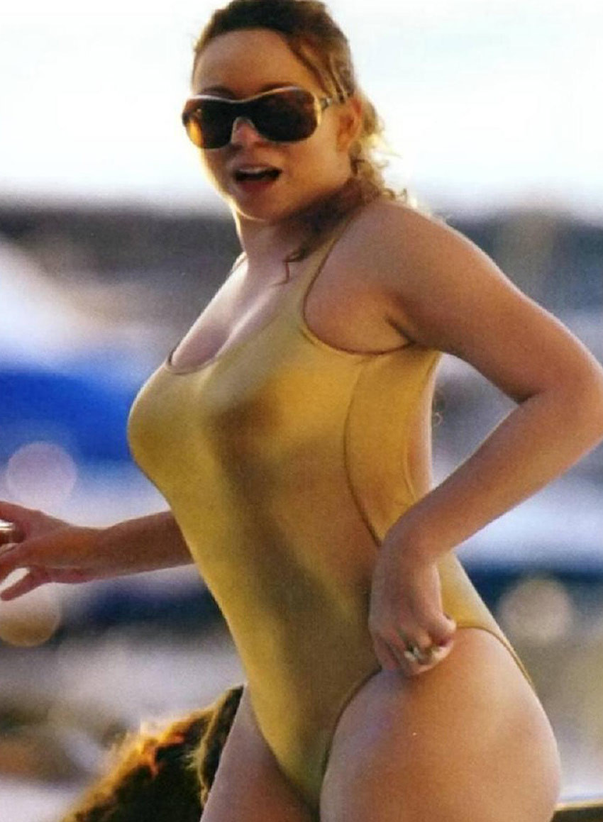 Mariah Carey massive saftige Brüste im Bikini
 #75330032
