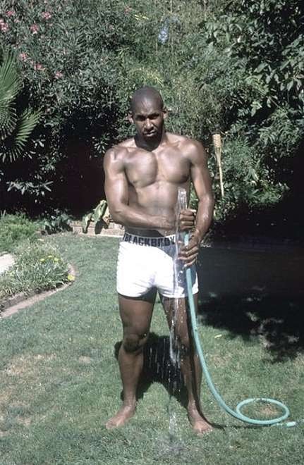 A black muscle gardener stripping and showing and jerking off #76975659